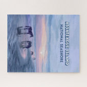 Assateague Island National Seashore Horses Vintage Legpuzzel (Horizontaal)