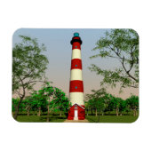 Assateague Lighthouse, Virginia Easterm Shore Magneet (Horizontaal)