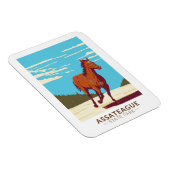 Assateague State Park Maryland Badge Magneet (Rechterzijde)