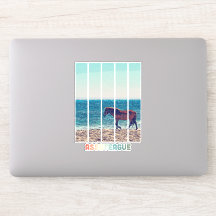 Assateague Wild Horse Beach Sticker