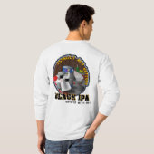 Assault en batterij - zwarte IPA T-shirt (Achterkant volledig)