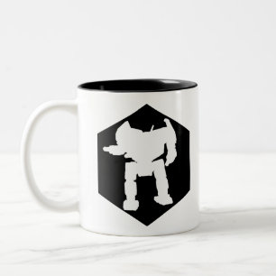 Assault Mech-Mok Tweekleurige Koffiemok