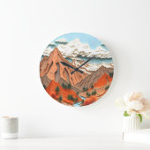 Assemblage 03: Oranje Bergen Grote Klok (Huis)