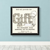 Assemblage vereist canvas afdruk (Insitu (Houten vloer))