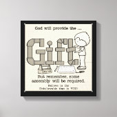 Assemblage vereist canvas afdruk (Voorkant)