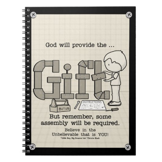 Assemblage vereist notitieboek (Voorkant)
