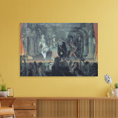 Assemblage voor de aanvang van een canvas afdruk (Insitu (Woonkamer))