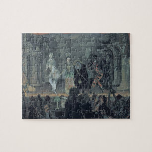 Assemblage voor de aanvang van een legpuzzel