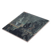 Assemblage voor de aanvang van een tegeltje (Zijkant)