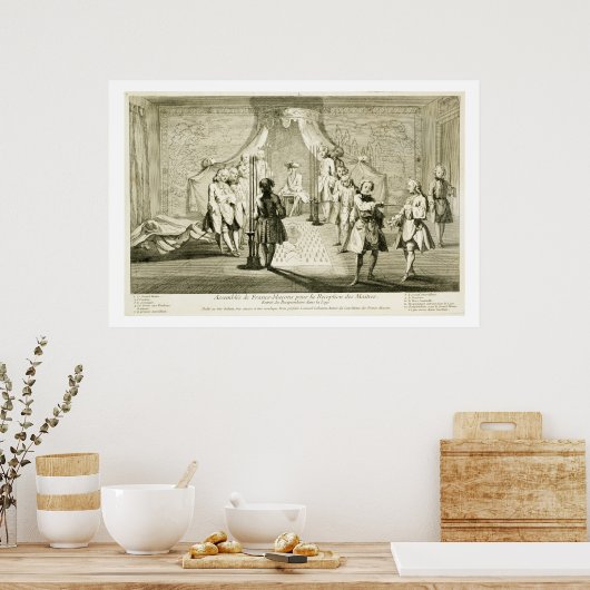 Assemblage voor het starten van een Ma Poster (Keuken)