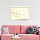 Assemblee van Oceanië Canvas Afdruk (Insitu (Woonkamer))