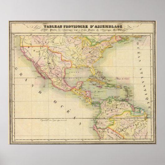 Assembly Map of America Poster (Voorkant)