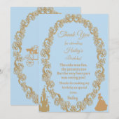 Assepoester bedankkaart (Voorkant / Achterkant)