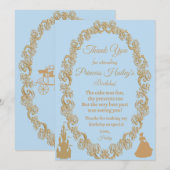 Assepoester Birthday Dank u Kaart (Voorkant / Achterkant)