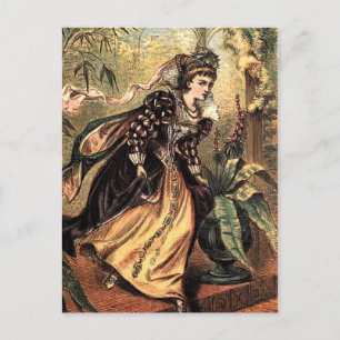 Assepoester Bord V Briefkaart