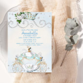 Assepoester Carriage Fairy Tale Party Kaart