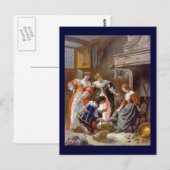 Assepoester die op de Slipper tikt Briefkaart (Voorkant / Achterkant)