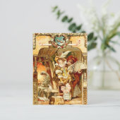 Assepoester en de schaamte. briefkaart (Staand voorkant)