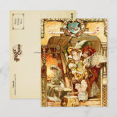 Assepoester en de schaamte. briefkaart (Voorkant / Achterkant)