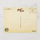 Assepoester en de schaamte. briefkaart (Achterkant)