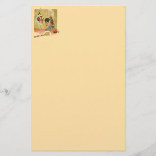 Assepoester en haar feeënmoeder briefpapier