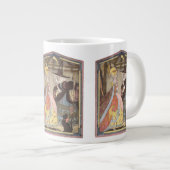 Assepoester en keiharde godmoeder,  feiharde schil extra grote mok (Voorkant rechts)