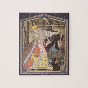 Assepoester en keiharde godmoeder, feiharde schil legpuzzel