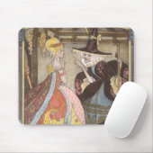 Assepoester en keiharde godmoeder,  feiharde schil muismat (Met muis)