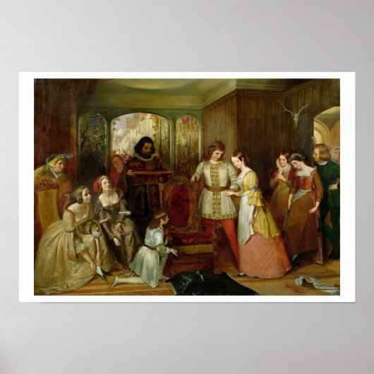 Assepoester en slipper poster (Voorkant)