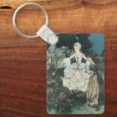  Assepoester Fairy Godmoeder van Edmund Dulac Sleutelhanger (Voorkant)