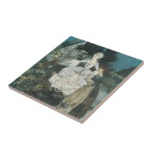 Assepoester Fairy Godmoeder van Edmund Dulac Tegeltje (Zijkant)