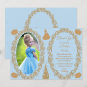 Assepoester Foto bedankt Kaart (Voorkant / Achterkant)