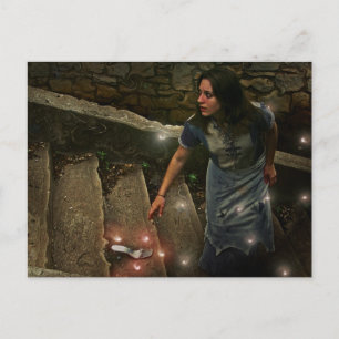 Assepoester heeft haar dipper Briefkaart verloren