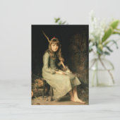 Assepoester (John Everett Millais) Kaart (Staand voorkant)