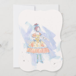 Assepoester: Mona Wenskaart Feestdagenkaart