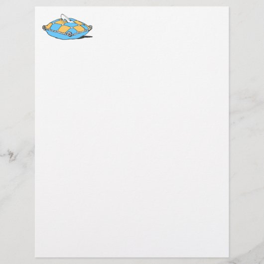 Assepoester Slipper op Blauwgroen Oranje piloot (Voorkant)