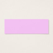 Assepoester Slipper over roze  kunst Mini Visitekaartjes (Achterkant)