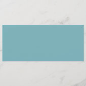 Assepoester Sprookje Carriage Menu (Achterkant)