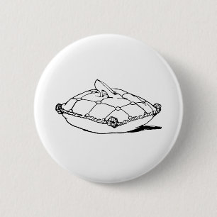 Assepoester sprookkunst ronde button 5,7 cm