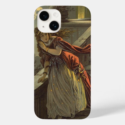 Assepoester uit grootmoeders tijd, Victoriaanse sp Case-Mate iPhone Case (Achterkant)
