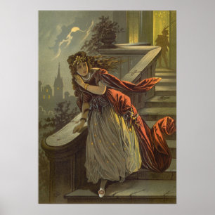 Assepoester uit het victoriaanse tijdperk, victori poster