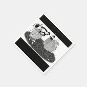 Assepoester Vintage Papieren Servetten (Hoek)