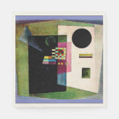 Asserting, abstract painting by Kandinsky, Servet (Voorkant)