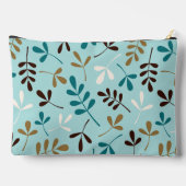 Asset Leaves Teals CRM Goud Bruin PTN (gepersonali Etui (Achterkant)