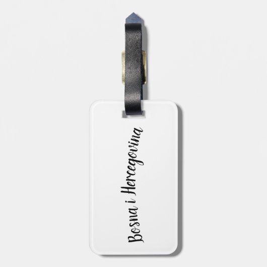 Asset-tag  bagagelabel (Achterkant verticaal)