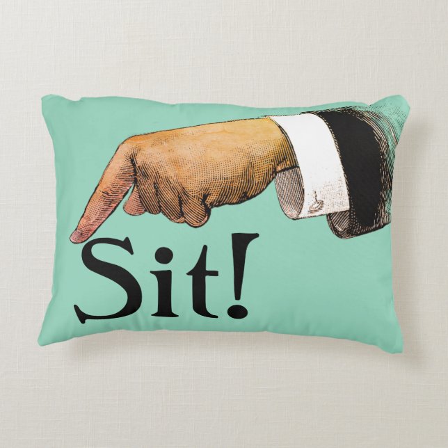 Asseyez-vous sur le coussin de l'Accent Bossy (Dos)