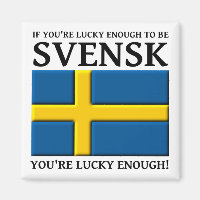 Assez chanceux pour être Svensk Magnet suédois