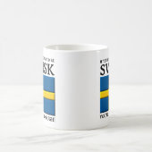 Assez chanceux pour être Svensk Mug suédois (Centre)
