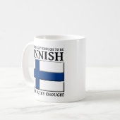 Assez Chanceux Pour Être Une Mug Finlandaise (Devant gauche)