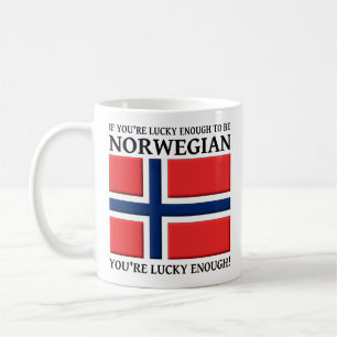 Assez chanceux pour être une tasse norvégienne